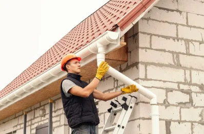 Pose et remplacement de gouttières à Lasfaillades